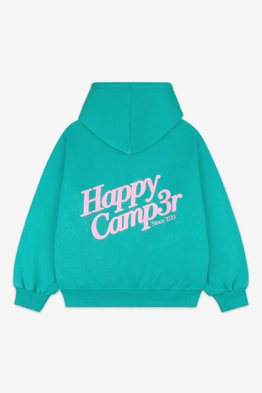 Happy Camp3r Teal Hoodie