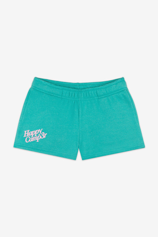 Happy Camp3r Teal Shorts