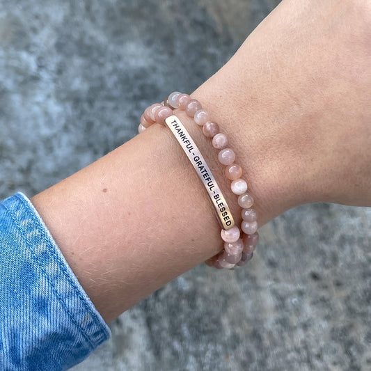 Inspiration Co. Sun Stone Bracelet